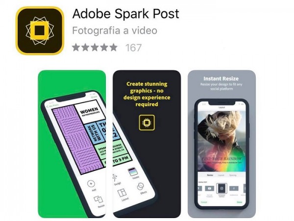 Obrazok aplikacie Adobe Spark Post