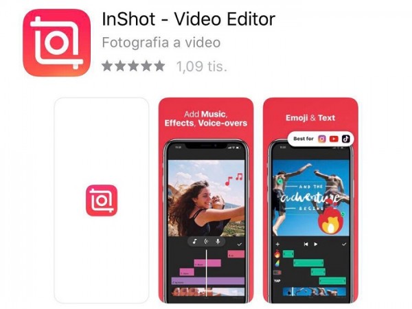 Obrazok aplikacie InShot